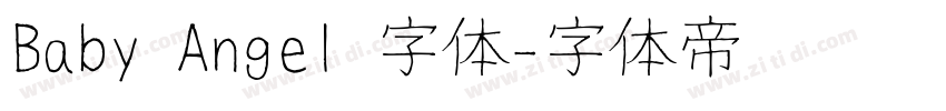 Baby Angel 字体字体转换